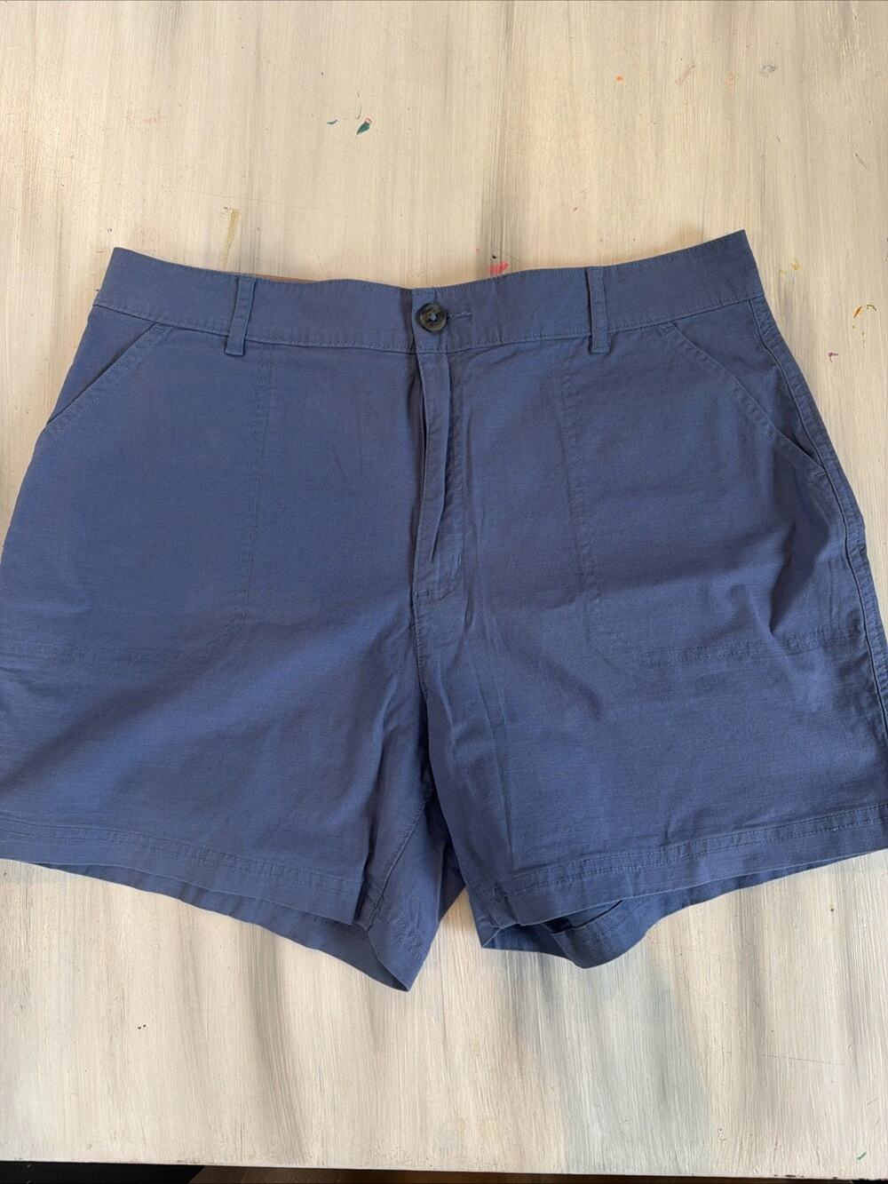 Eddie Bauer Women's Ripstop Shorts - Tan, Size 14 NWT